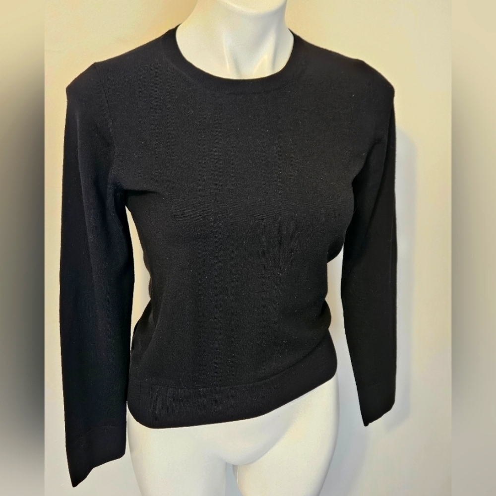 Theory Bergdorf Goodman Crew Wool Blend Sweater Size Large